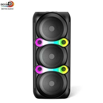 Spiker tat-Torri li jista 'jinġarr b'Bass Fond għal Karaoke ta' Barra U Partijiet DJ Boombox Speakers tal-Bluetooth